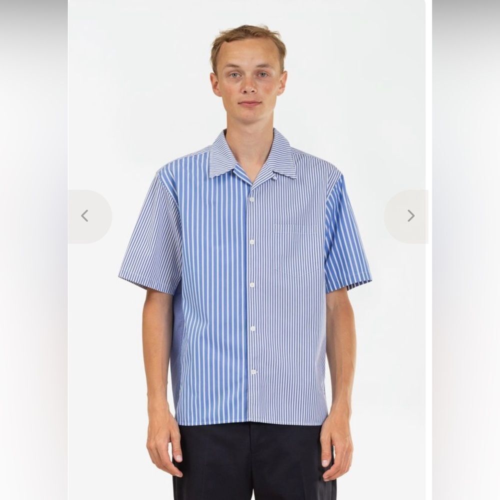 Norse Project Carsten Designer Poplin Sz Large Shirt